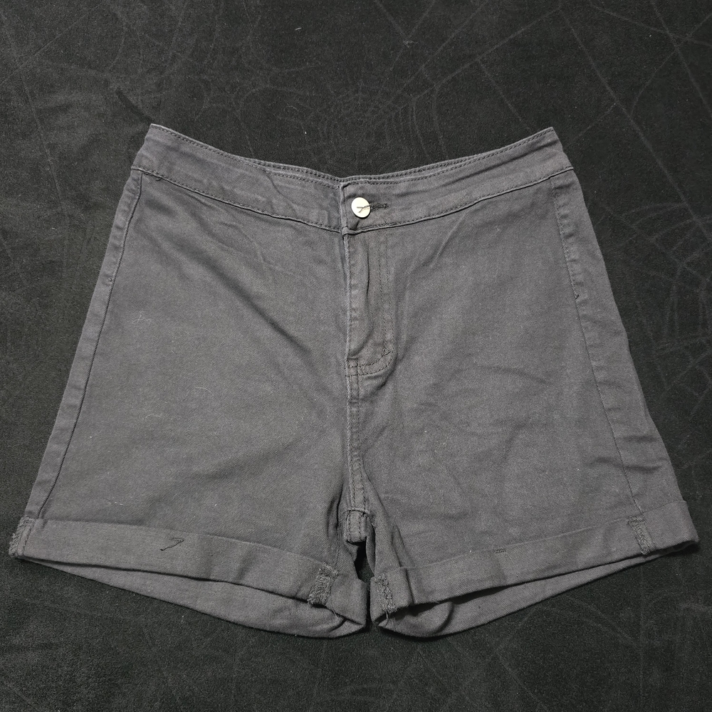 Black High Rise Women's Shorts